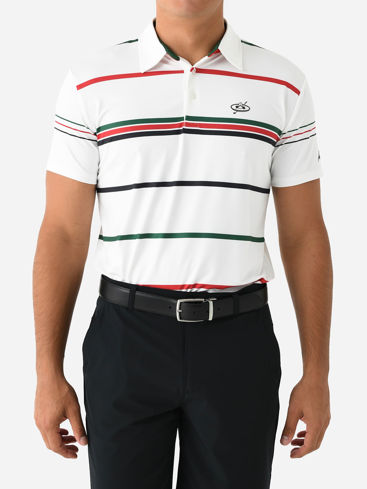Mexico Fun Stripe Polo