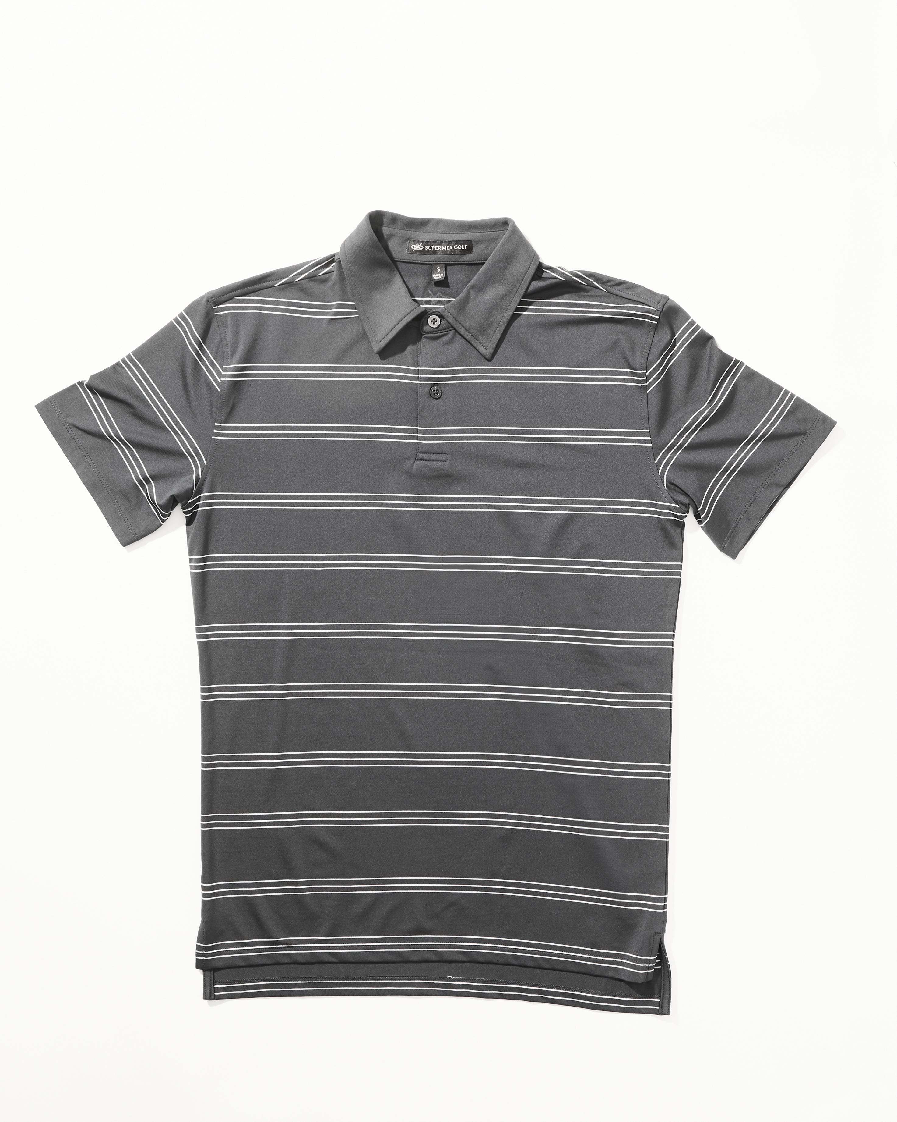 Thin Stripe Performance Polo