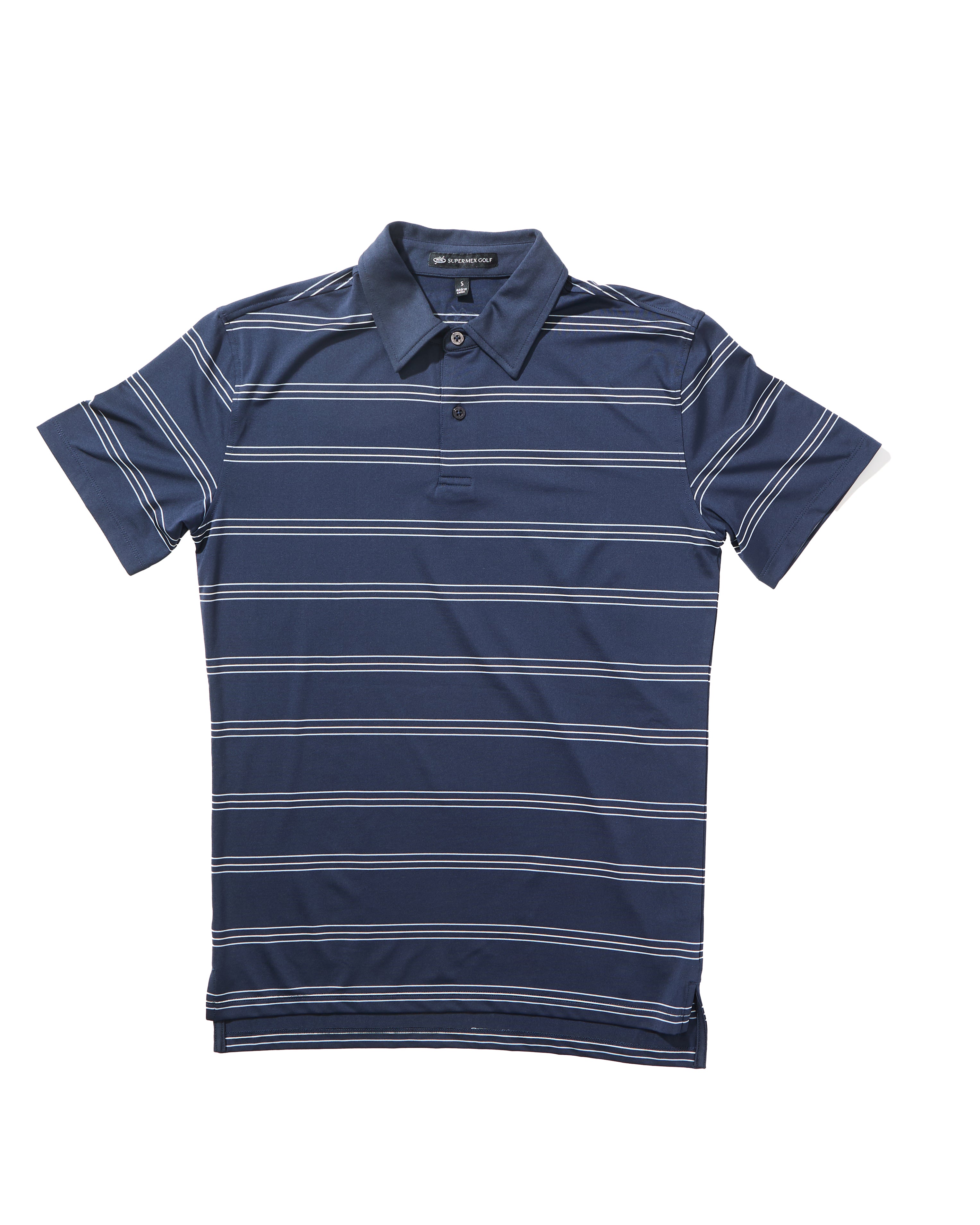 Thin Stripe Performance Polo