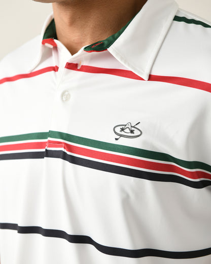 Mexico Fun Stripe Polo