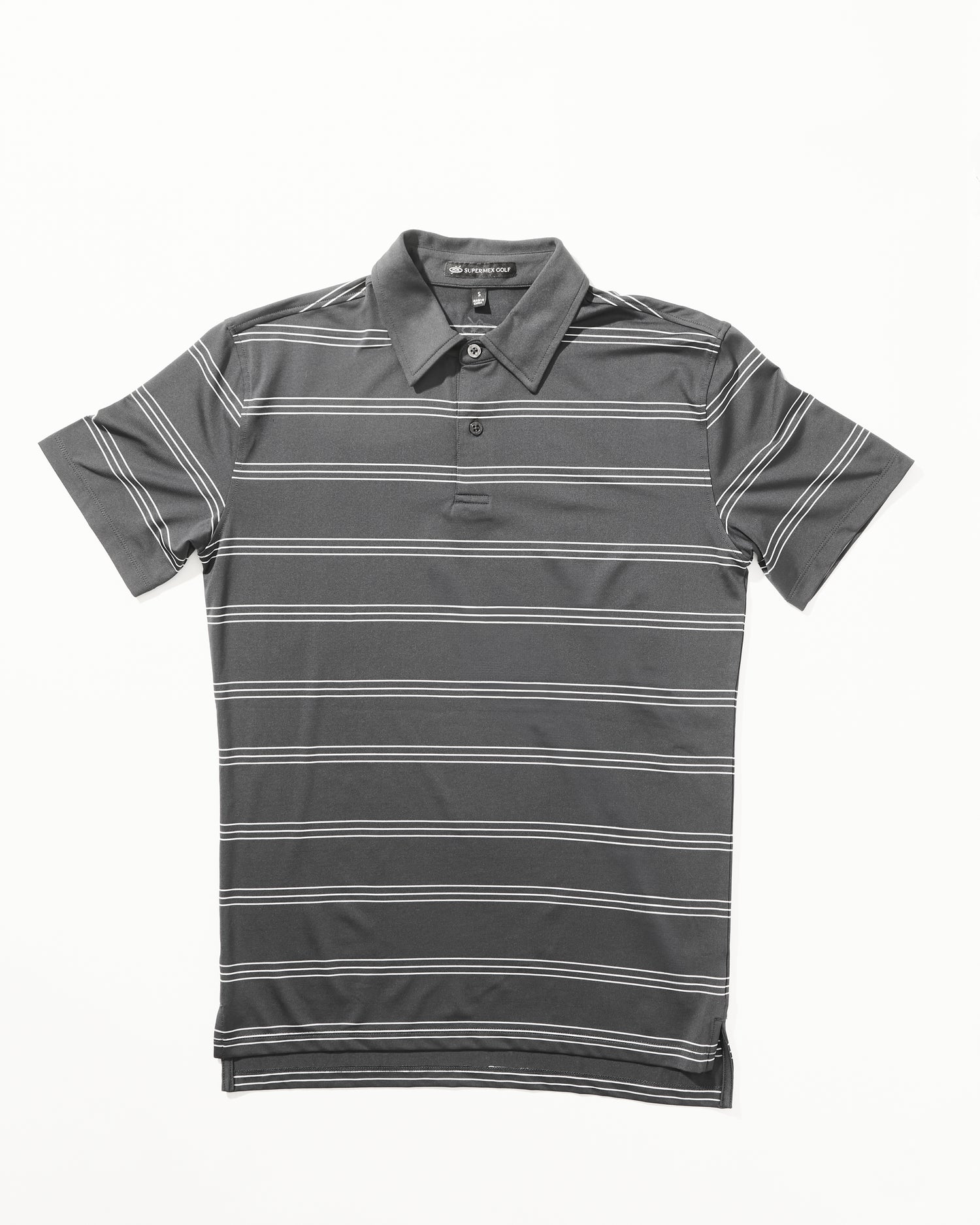 Thin Stripe Performance Polo