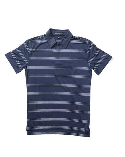 Thin Stripe Performance Polo